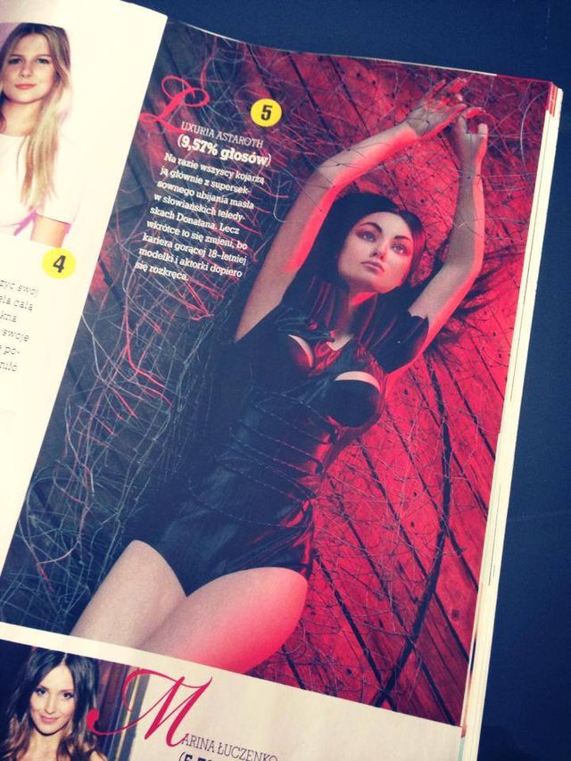 Luxuria Astaroth w futrzanej kamizelce (FOTO) Luxuria Astaroth w futrzanej kamizelce (FOTO)