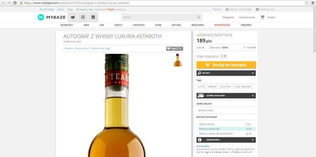 Luxurii Astaroth pomysł na biznes (FOTO)