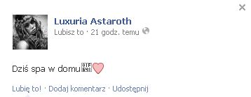 Luxuria Astaroth pokazała zdjęcia bez makijażu (FOTO)
