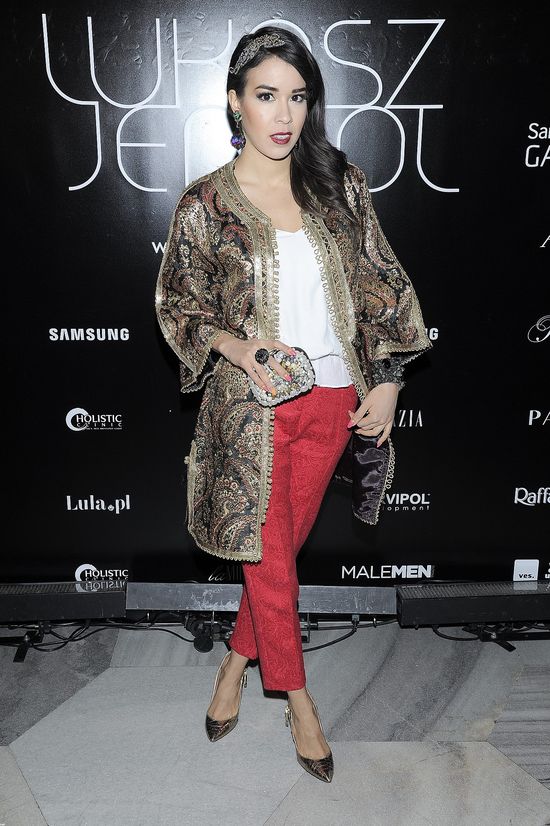 Kogo Łukasz Jemioł zaprosił na swój pokaz? (FOTO)