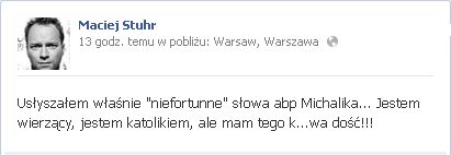 Abp Michalik o pedofili: To dziecko szuka miłości