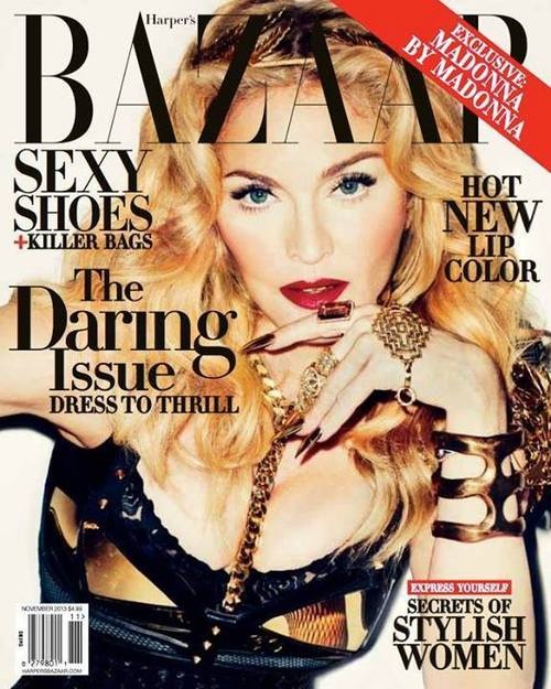 Madonna na okładce Harper's Bazaar - retusz doskonały? FOTO Madonna na okładce Harper's Bazaar - retusz doskonały? FOTO