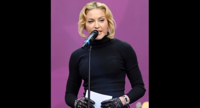 Twarz Madonny paskudnie spuchła (VIDEO)