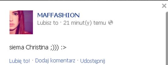 Co łączy Christinę Milian z Maffashion? Co łączy Christinę Milian z Maffashion?