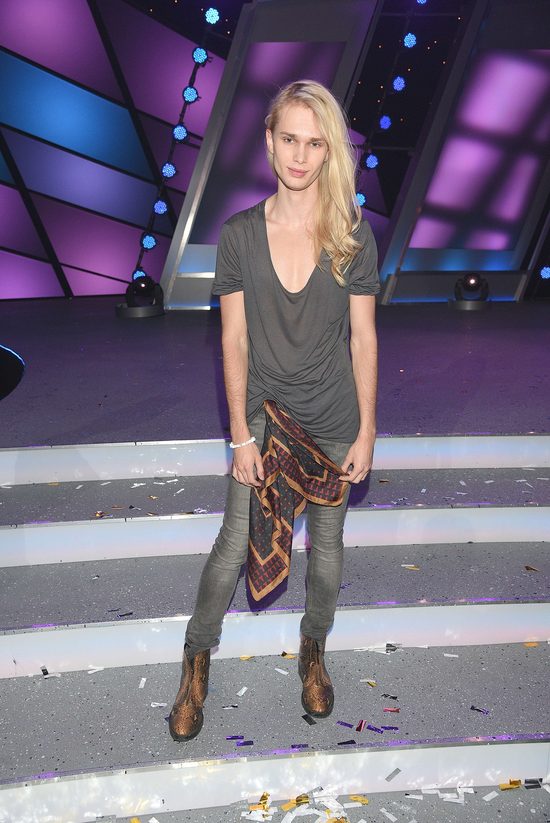 Mateusz Maga prawie jak Anja Rubik (Instagram)