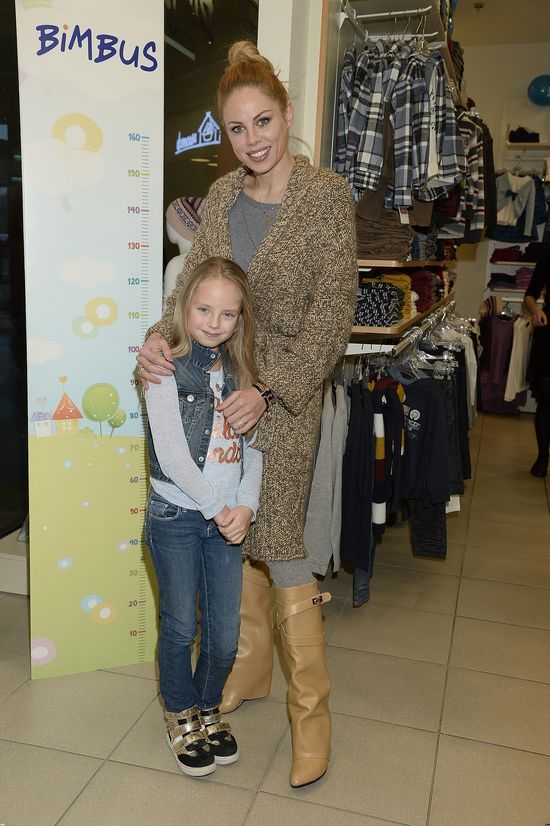 Modra i Szczawińska zabrały córki na salony (FOTO) Modra i Szczawińska zabrały córki na salony (FOTO)