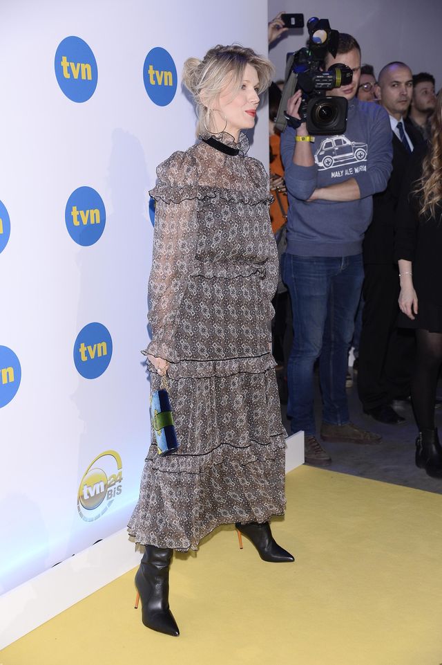 Ciężarna Magda Mołek na wiosennej ramówce TVN (ZDJĘCIA)