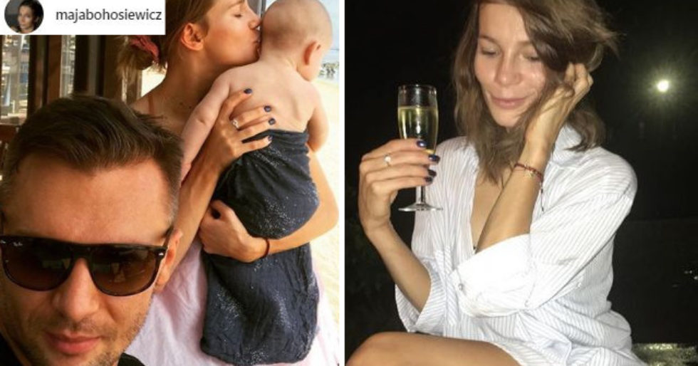 Maja Bohosiewicz na Mauritiusie – zaręczyła się? (Instagram) Maja Bohosiewicz na Mauritiusie – zaręczyła się? (Instagram)