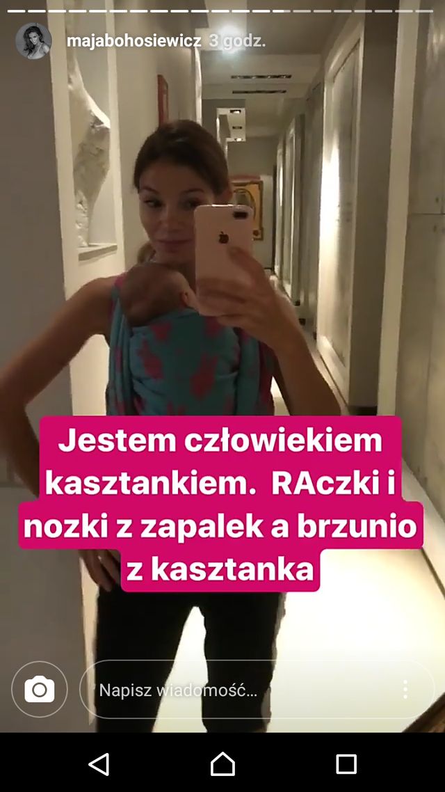 Maja Bohosiewicz pokazuje nie do końca idealny brzuszek po ciąży