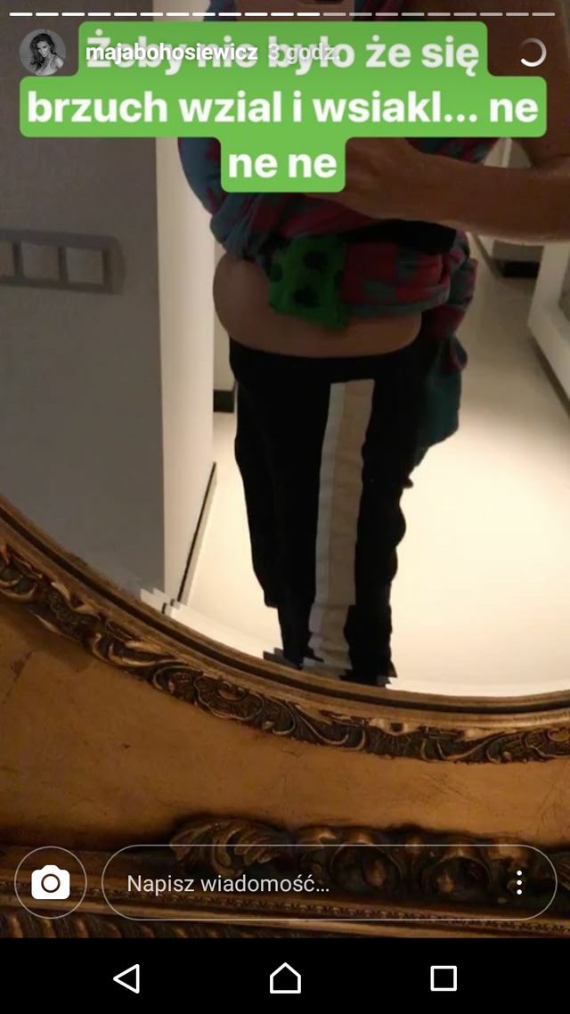 Maja Bohosiewicz pokazuje nie do końca idealny brzuszek po ciąży