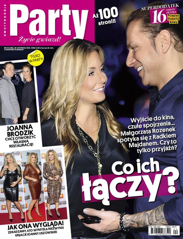 Małgorzata Rozenek i Radek Majdan już nie ukrywają związku Małgorzata Rozenek i Radek Majdan już nie ukrywają związku