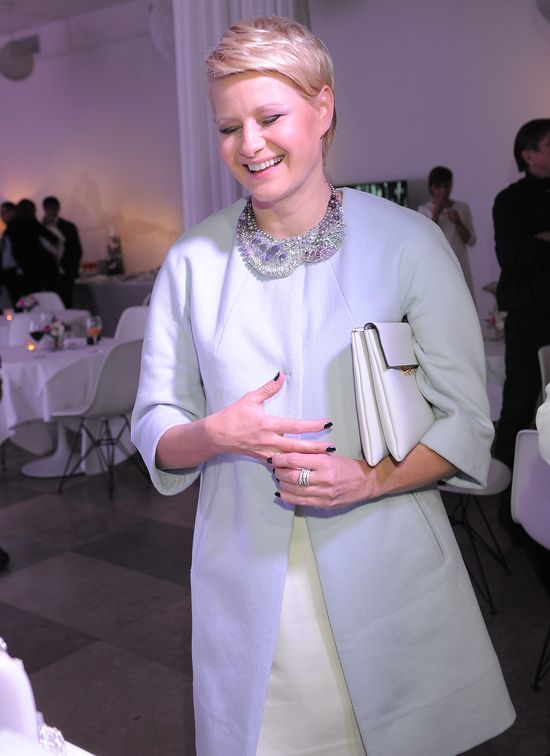 Małgorzata Kożuchowska zabiera Jasia do pracy