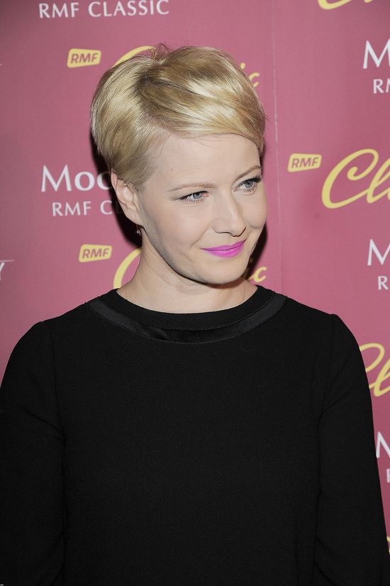 Małgorzacie Kożuchowskiej przydałoby się trochę koloru? 