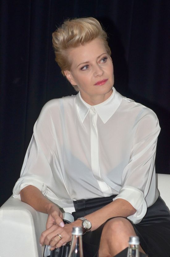 Jak Małgorzata Kożuchowska ubrała się do czytania Biblii?