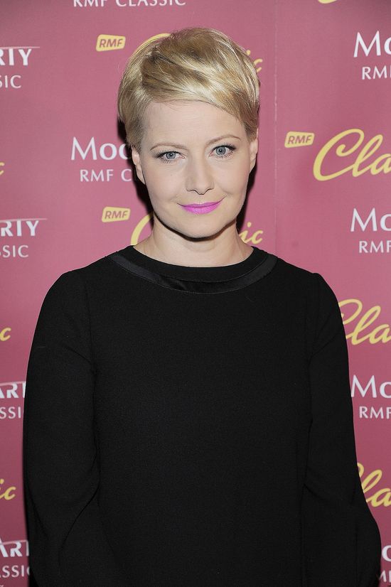 Małgorzacie Kożuchowskiej przydałoby się trochę koloru? 