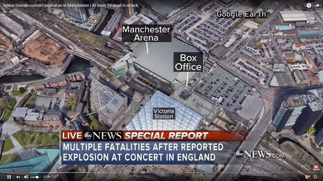 EKSPLOZJA na hali w Manchesterze po koncercie Ariany Grande