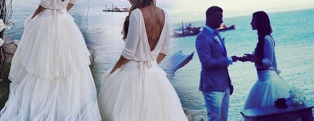 Suknia ślubna Sary Mannei nie była Suknia ślubna Sary Mannei nie była