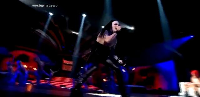 Mariusz Totoszko jak Marilyn Manson dał czadu! (VIEDO)