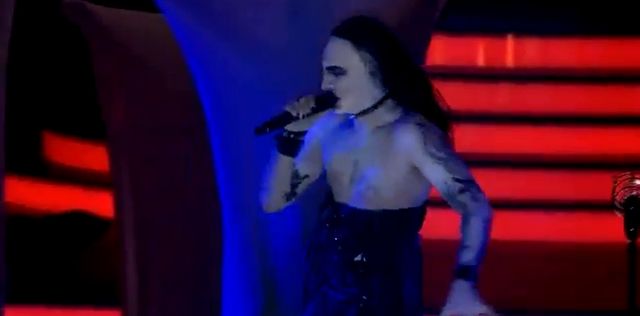 Mariusz Totoszko jak Marilyn Manson dał czadu! (VIEDO)