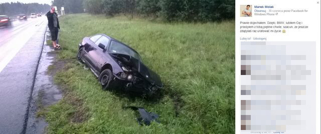Znany polski aktor miał groźny wypadek (FOTO)
