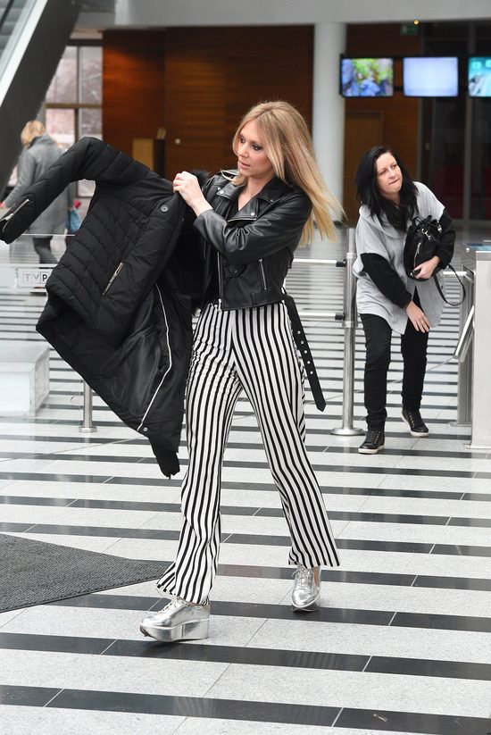 Dwie kandydatki na Eurowizję przyszły podobnie ubrane