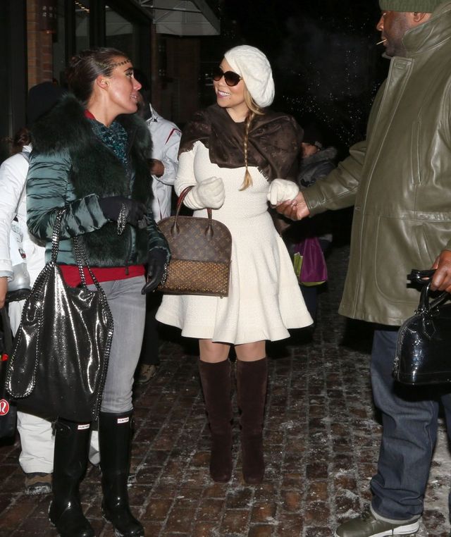 Mariah Carey - nie czas na miłość? Będą zakupy (FOTO)