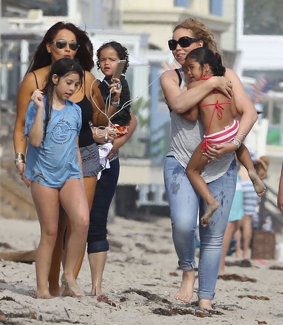 Mariah Carey przyłapana podczas urlopu (FOTO)