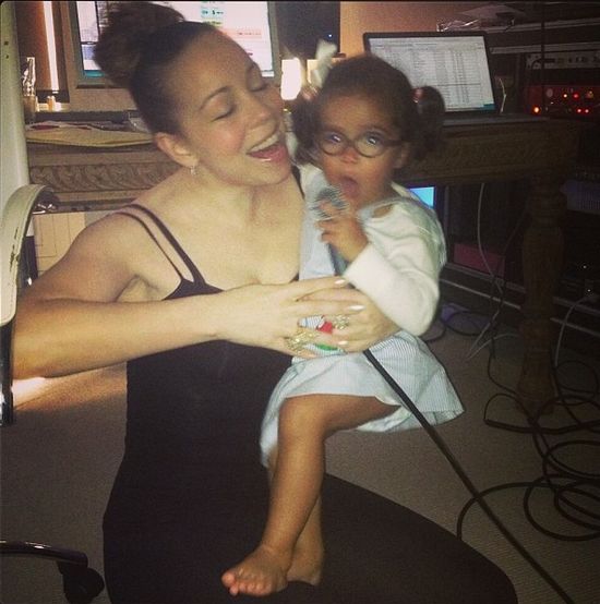 Mariah Carey z mamą i córeczką (FOTO)