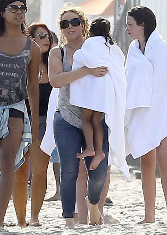 Mariah Carey przyłapana podczas urlopu (FOTO)