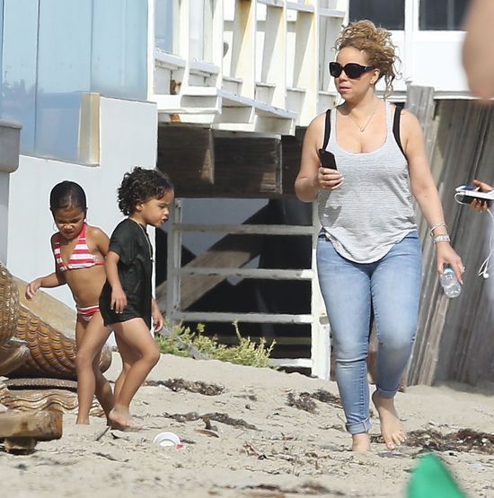 Mariah Carey przyłapana podczas urlopu (FOTO)