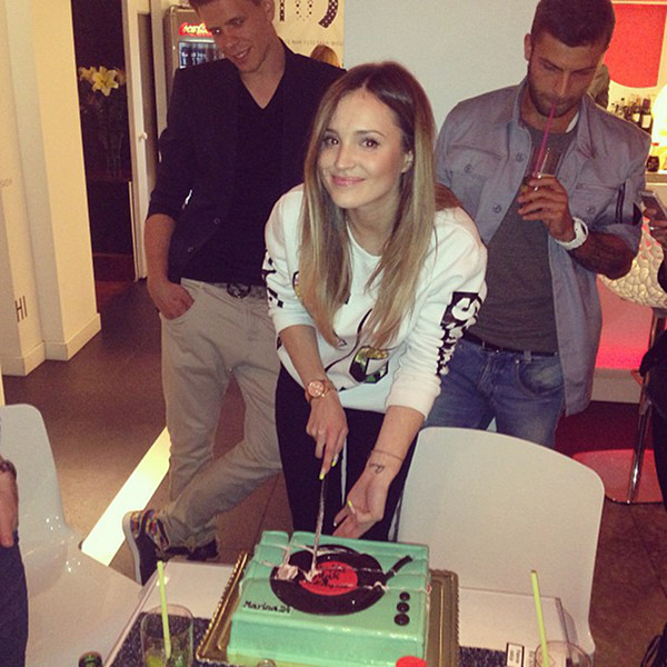 Na urodzinach u Mariny Łuczenko (FOTO)