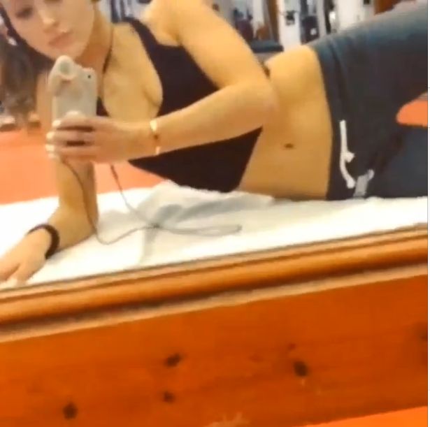 Marina pokazuje ciało na siłowni (VIDEO)