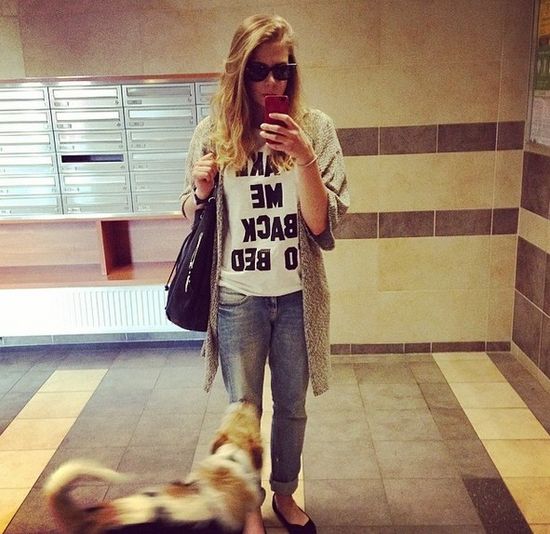 Marta Wierzbicka - spalona słońcem i bez makijażu (FOTO)