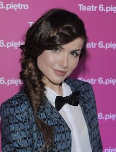 Marta Żmuda-Trzebiatowska w warkoczu (FOTO) Marta Żmuda-Trzebiatowska w warkoczu (FOTO)