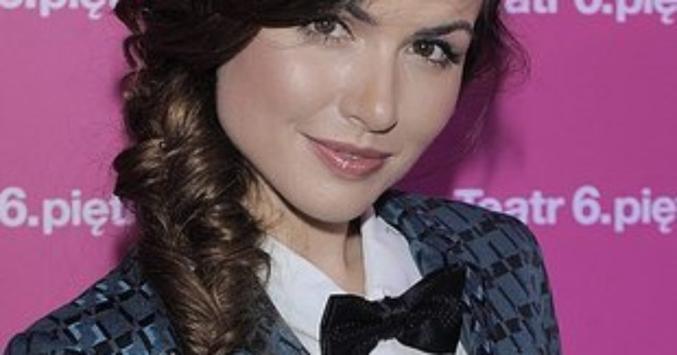 Marta Żmuda-Trzebiatowska w warkoczu (FOTO) Marta Żmuda-Trzebiatowska w warkoczu (FOTO)