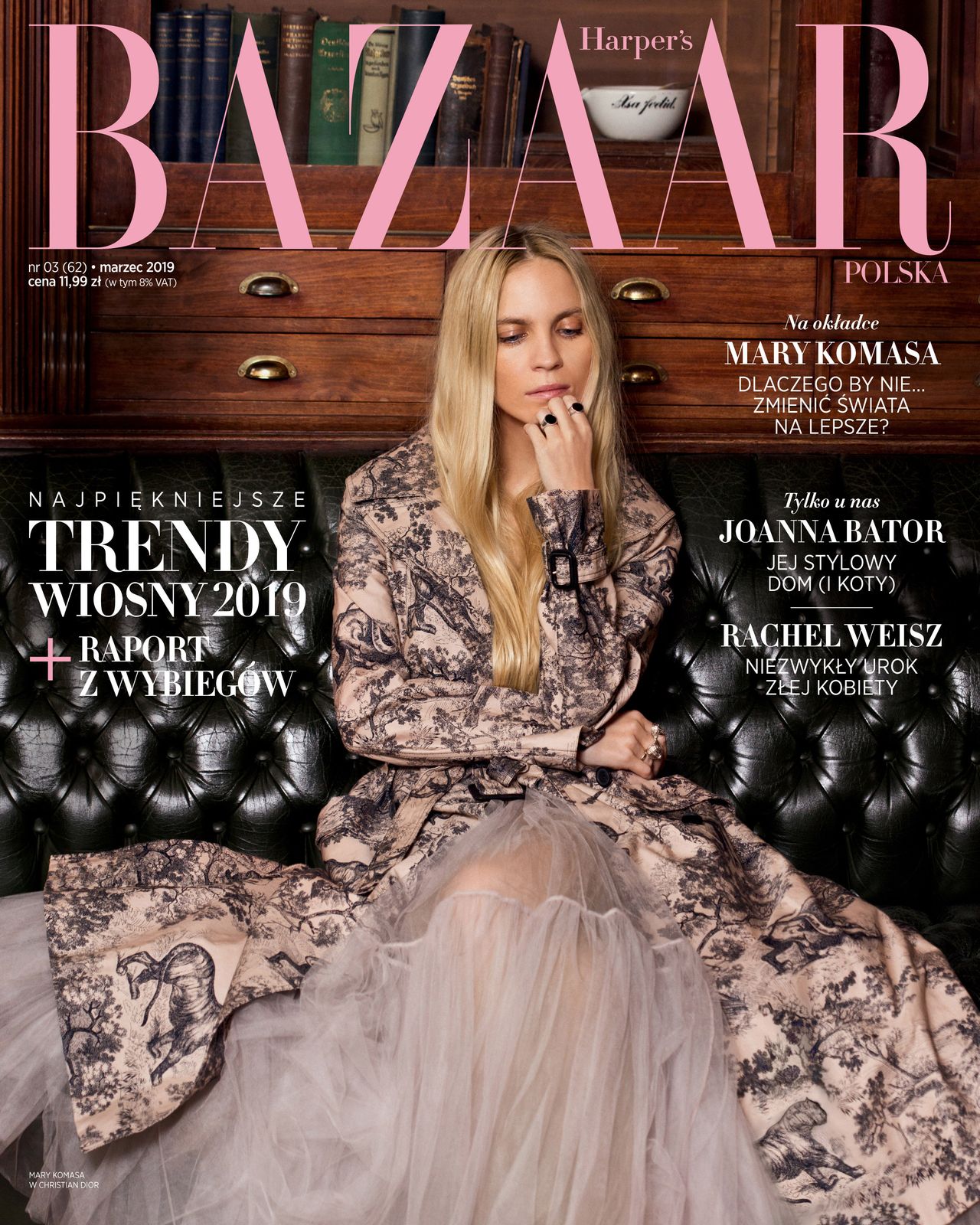 Mary Komasa w Harper's Bazaar: Dlaczego Instagram ją przeraża?