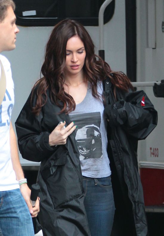 Megan Fox na planie nowego filmu Megan Fox na planie nowego filmu
