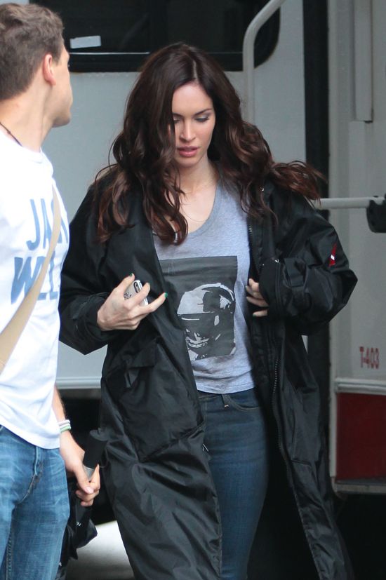 Megan Fox na planie nowego filmu