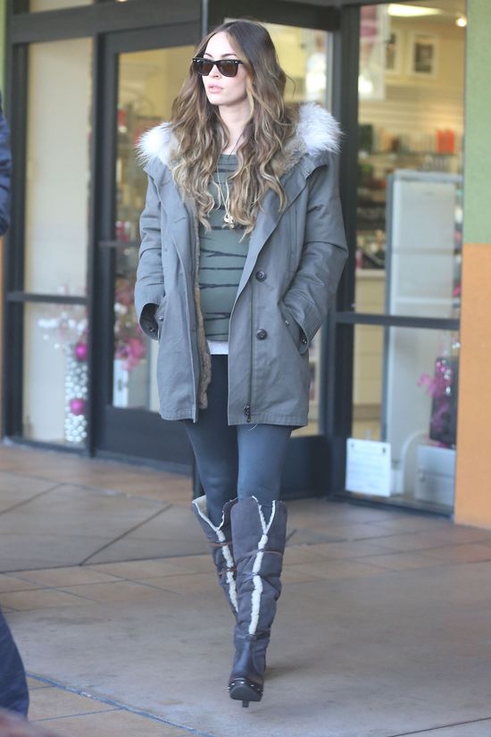 Ciąża służy Megan Fox (FOTO)