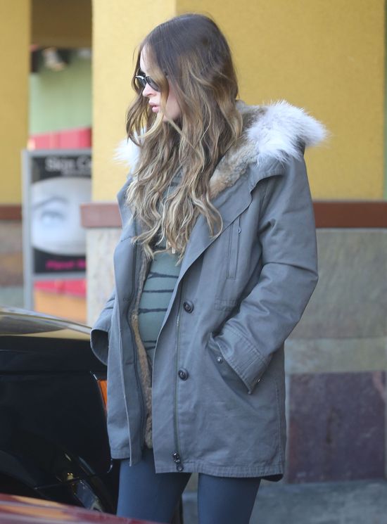 Ciąża służy Megan Fox (FOTO)