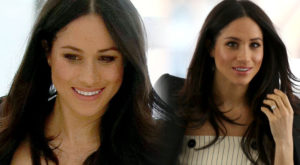 Meghan Markle w SEKSOWNEJ stylizacji. Pokazała ZA DUŻO? (ZDJĘCIA)