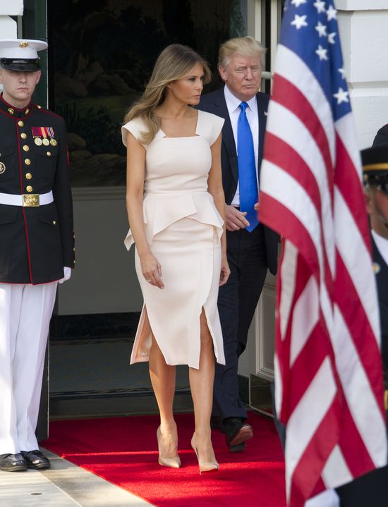 Krzysztof Gojdź ocenienia wygląd Melanii Trump i Agaty Dudy