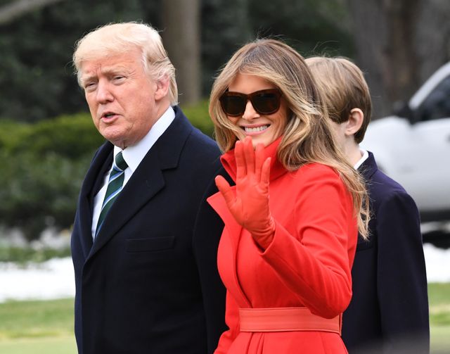 Jest problem z ubraniami Pierwszej Damy USA, Melanii Trump