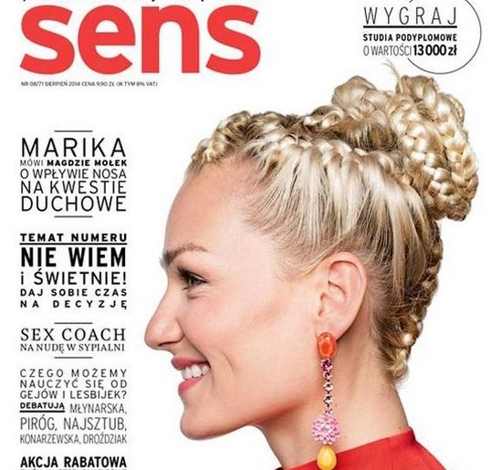 Marika zaprezentowała swój nowy nos (FOTO) Marika zaprezentowała swój nowy nos (FOTO)