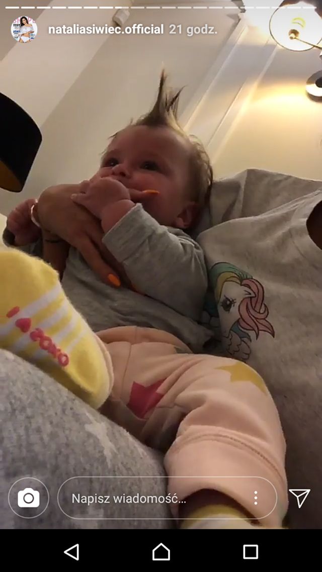 Natalia Siwiec pokazuje Mię w nowej fryzurce. Jaka ona jest słodka! (Instagram)