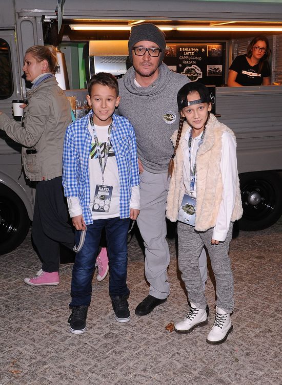 Michał Wiśniewski zabrał dzieci na salony (FOTO)