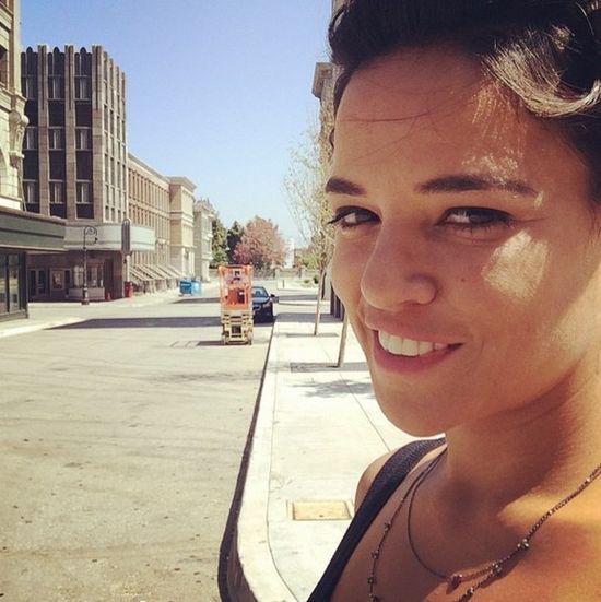 Michelle Rodriguez wypiękniała dla chłopaka! (FOTO) Michelle Rodriguez wypiękniała dla chłopaka! (FOTO)