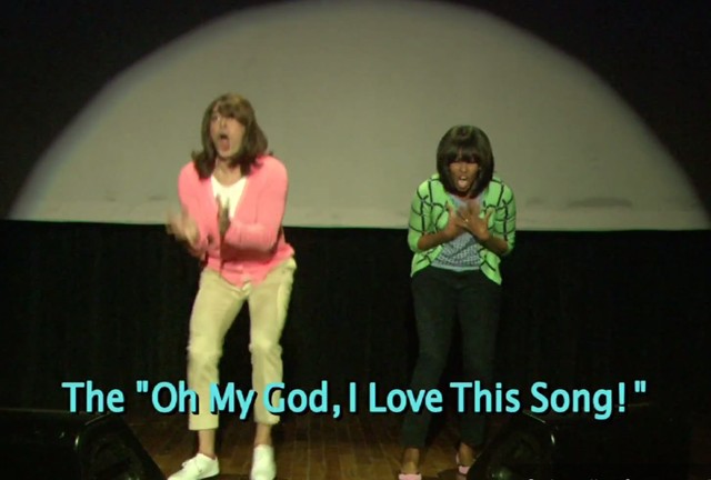 Michelle Obama - ewolucja tańca (VIDEO)