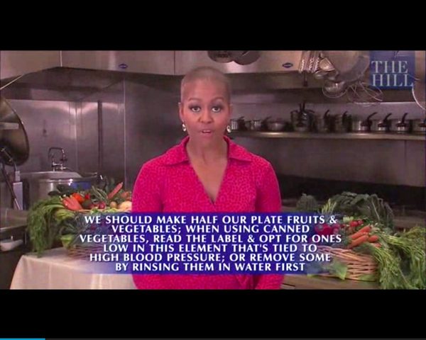 Łysa Pierwsza Dama? Co się stało z Michelle Obamą? [VIDEO]