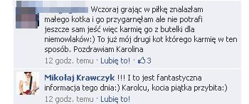 Mikołaj Krawczyk: Nie trwajcie w plotkach! Mikołaj Krawczyk: Nie trwacje w plotkach!
